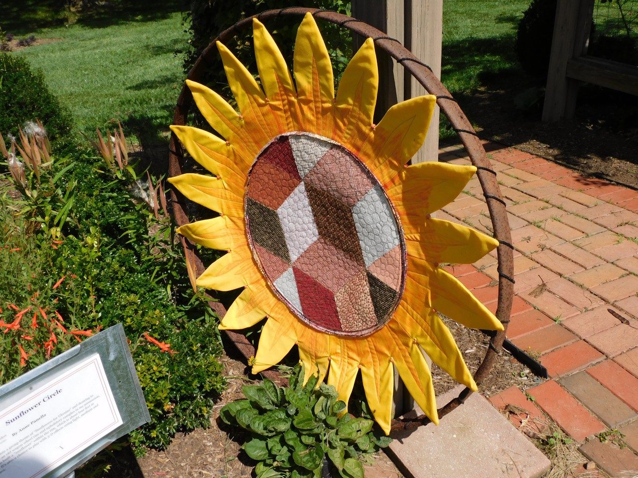 Sunflower Circle by Anne Panella