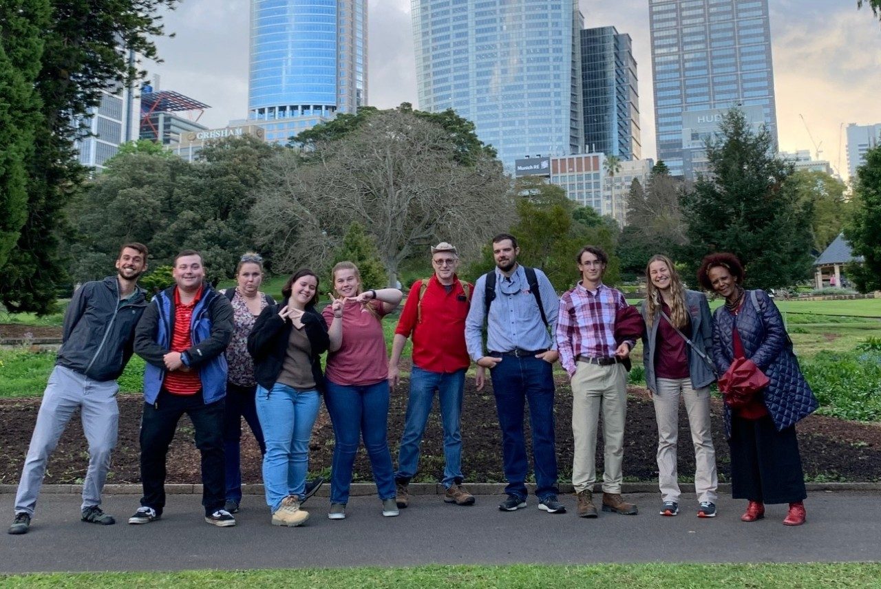 Students in Sydney, Australia.