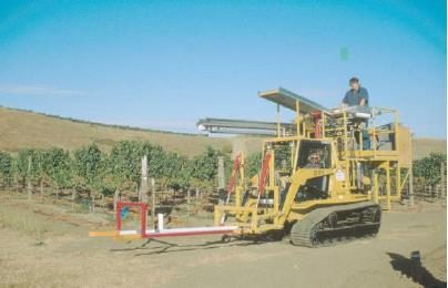 The picture show the second mechanical system developed at UC Davis 