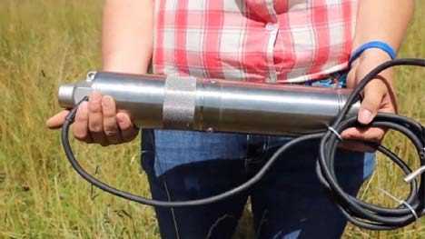 Photo of Small Submersible Positive Displacement Pump