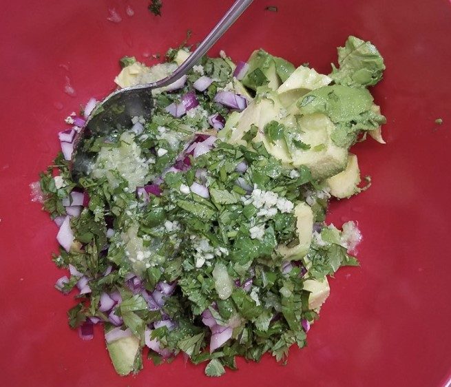 a photo of guacamole