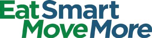 Eat Smart, Move More logo.